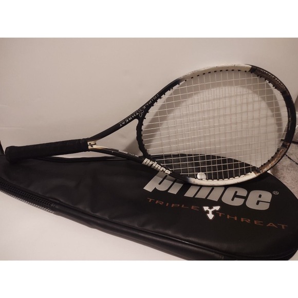 Prince Triple Threat Bandit OverSize 110 Tennis Racquet & Case 900 Power
